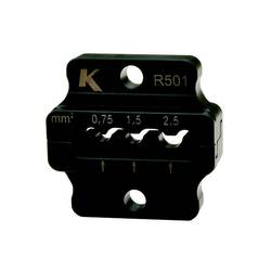Klauke R501 R501 lis vložka trubičkové kabelové koncovky , trubičkové spojky 0.75 do 2.5 mm²
