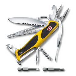 Victorinox RangerGrip 0.9798.MWC8 švýcarský kapesní nožík počet funkcí 21 žlutá, černá