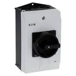 Eaton P1-40/I2/SVB-SW/HI11 spínač ZAP/VYP s nouzovým vypínačem, zablokovatelný 40 A 690 V 1 x 90 ° šedá, černá 1 ks