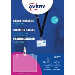 Avery-Zweckform 4825 štítek se jménem (š x v) 90 mm x 60 mm 10 ks