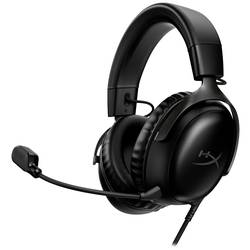 HyperX Cloud III BLK GAM Headset uzavřená (Over Ear) kabelová stereo černá Gaming