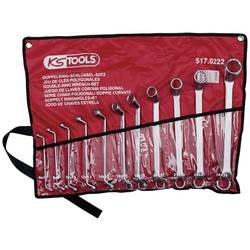KS Tools 517.0222 517.0222 očkový klíč 11dílná Délka klíče (cm) (jen pro nadpis) 6 - 32 mm