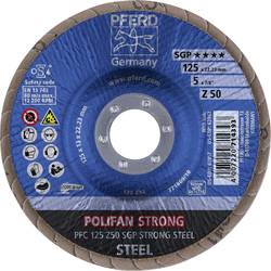 PFERD TOOLS 67788125 Z Sgp Strong Steel vějířový brusný kotouč Průměr 125 mm Zrnitost 50 10 ks