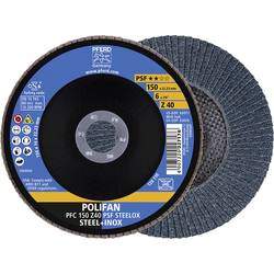 PFERD TOOLS 67764150 Z Psf Steelox vějířovitý brusný kotouč Průměr 150 mm Ø otvoru 22.23 mm 10 ks