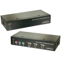 LINDY Cat.5 KVM Extender Classic KVM prodlužovač DVI 1920 x 1200 Pixel