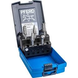 PFERD TOOLS 21901412 frézovací kolík sada tvrdokov Ø hřídele 6 mm