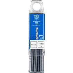 PFERD TOOLS 25203531 SPB DIN 338 HSSG N 6,0 STEEL ocel spirálový vrták 6 mm Celková délka 93 mm 10 ks