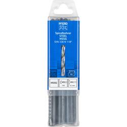 PFERD TOOLS 25203539 SPB DIN 338 HSSG N 9,5 STEEL ocel spirálový vrták 9.5 mm Celková délka 125 mm silně legováno DIN 338 10 ks