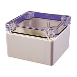 Hammond Electronics 1554E2GYCL univerzální pouzdro 90 x 90 x 60 ABS šedobílá (RAL 7035) 1 ks
