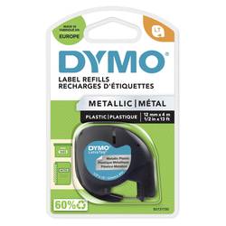 DYMO LT páska do štítkovače Barva pásky: stříbrná (metalíza) Barva písma: černá 12 mm 4 m S0721730