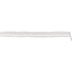 LAPP 73222362 spirálový kabel X05VVH8-F 300 mm / 900 mm 3 G 0.75 mm² bílá 1 ks