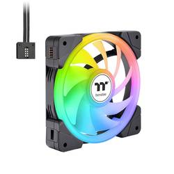 Thermaltake SWAFAN EX14 ARGB Premium Edition PC větrák s krytem černá (š x v x h) 140 x 140 x 25 mm včetně LED osvětlení