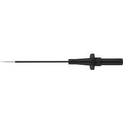 Schützinger SPS 8034 Ni / SW bezpečnostní zkušební hrot zásuvka 4 mm černá 1 ks