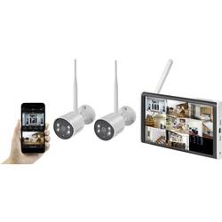Sygonix SY-6330458 bezdrátový-sada bezpečnostní kamery 8kanálový se 2 kamerami 1920 x 1080 Pixel 2.4 GHz
