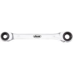 Vigor V2705 oboustranný ráčnový klíč Délka klíče (cm) (jen pro nadpis) 10 - 19 mm