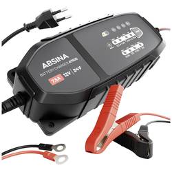 Absina 301015 nabíječka autobaterie, 12 V, 24 V, 7.5 A