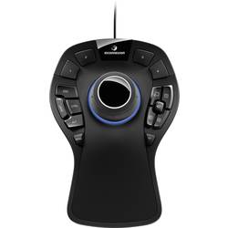 3Dconnexion SpaceMouse Pro USB 3D myš, USB, 15 tlačítko, černá