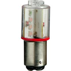 Pfannenberg LED BR35 BA9s 24V RD žárovka pro signalizační systém červená 24 V/DC