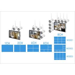Sygonix SY-6330460 bezdrátový-sada bezpečnostní kamery 8kanálový se 4 kamerami 1920 x 1080 Pixel 2.4 GHz