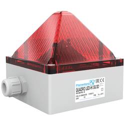 Pfannenberg bleskovka LED QUADRO LED-HI-3G/3D HV RD 21108645009 červená zábleskové světlo 230 V/AC