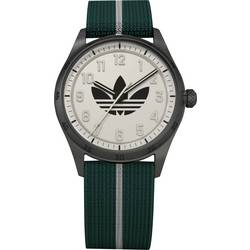 adidas Quartz náramkové hodinky AOSY23042 černá Materiál pouzdra=ocel materiál řemínku=látka