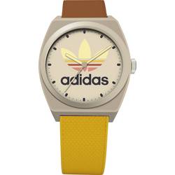 adidas Quartz náramkové hodinky AOST23056 béžová Materiál pouzdra=Rezinát materiál řemínku=silikon