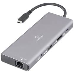 Renkforce USB-C® dokovací stanice RF-DKS-905 10-in-1 8K PD 3.1 Vhodné pro značky (dokovací stanice pro notebook): univerzální napájení USB-C®