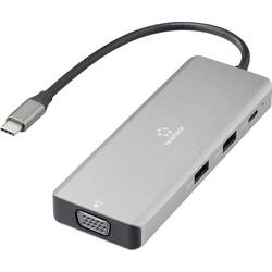 Renkforce USB-C® dokovací stanice RF-DKS-906 Vhodné pro značky (dokovací stanice pro notebook): univerzální Podporuje rozlišení 8K při frekvenci 30 Hz (1x) /