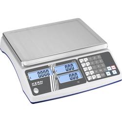 Kern RIB 6K-3M stolní váha 6 kg, rozlišení 1 g, 2 g přes napájecí zdroj do zásuvky, vícebarevná