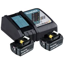 Makita 197570-9 BL1850B + DC18RC akumulátor do nářadí a nabíječka 18 V 5 Ah Li-Ion