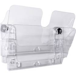 Durable Flexiplus 1709022400 drřák letáků na zeď průhledná Počet přihrádek 2 1 ks