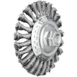 PFERD TOOLS Kuželový kartáč, ocel Ø 115 x 15 mm, M14, Ø 0,50, pro úhlovou brusku 43315001 1 ks