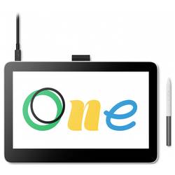 Wacom One 13 touch pen USB kreativní displej s perem černá, bílá