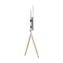 One For All 65 TV Stand Tripod Oak & Silver grey TV stojan 81,3 cm (32) - 165,1 cm (65) nakláněcí, nastavitelná výška, podlahový stojan