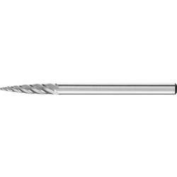 PFERD 21222663 frézovací kolík lomený oblouk Délka 43 mm Vnější Ø 3 mm Pracovní délka 13 mm Ø hřídele 3 mm