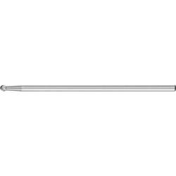 PFERD 21211057 frézovací kolík koule Délka 75 mm Vnější Ø 3 mm Pracovní délka 2 mm Ø hřídele 3 mm