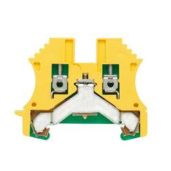 W-Series, PE terminal, Rated cross-section: 2,5 mm², Screw connection, Direct mounting WPE 2.5 1010000000-100 zelenožlutá Weidmüller 100 ks