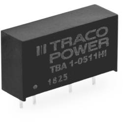 TracoPower TBA 1-2413HI DC/DC měnič napětí do DPS 66 mA 1 W Počet výstupů: 1 x Obsah 1 ks