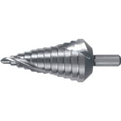 RUKO 101060E stupňovitý vrták 6 - 37 mm HSSE-Co 5 Celková délka 100 mm kuželový záhlubník 3 břitý 1 ks