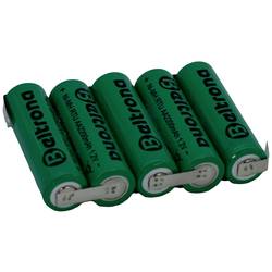 Beltrona RTU5AAZ Akupack 5 x AA pájecí špička ve tvaru Z Ni-MH 6 V 2200 mAh