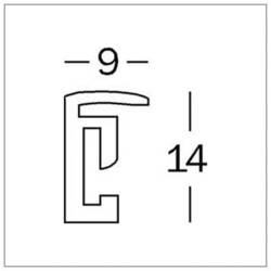 walther+ design KV520B vyměnitelný fotorámeček Formát papíru: 20 x 15 cm (š x v) 20 cm x 15 cm černá