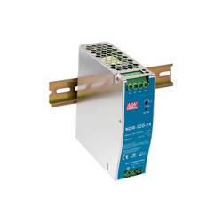 MW Mean Well NDR-120-12 síťový zdroj na DIN lištu, 12 V/DC, 10 A, 153 W, výstupy 1 x