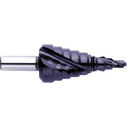 Exact 796 / 07022 HSS stupňovitý vrták 4 - 20 mm TiAIN Celková délka 67 mm kuželový záhlubník 3 břitý 1 ks