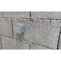Legrand kompletní sada Na omítku, přepínač Plexo šedá 069711L 1 ks
