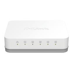 D-Link D-Link GO-SW-5G - Switch - unmanaged - 5 x 10/100/1000 síťový switch, 5 portů, 1 GBit/s