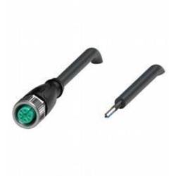 Pepperl+Fuchs V1-G-BK5M-PUR-O1S upravený zástrčkový konektor pro senzory - aktory, 240004-100020, piny: 4, 5 m, 1 ks
