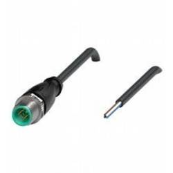 Pepperl+Fuchs V1S-G-BK3M-PVC-U upravený zástrčkový konektor pro senzory - aktory, 240771-100022, piny: 4, 3 m, 1 ks