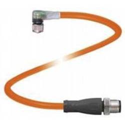 Pepperl+Fuchs V3-WM-E2-OR2M-POC-V11-G upravený zástrčkový konektor pro senzory - aktory, 293716, piny: 3, 3, 2 m, 1 ks
