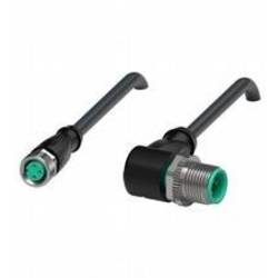 Pepperl+Fuchs V3-GM-BK0,6M-PUR-U-V11-W upravený zástrčkový konektor pro senzory - aktory, 70122191, piny: 3, 3, 0.6 m, 1 ks