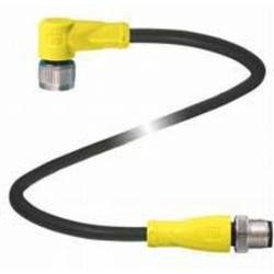 Pepperl+Fuchs V1-W-S-BK2M-PUR-A-V1-G upravený zástrčkový konektor pro senzory - aktory, 253001, piny: 4, 4, 2 m, 1 ks